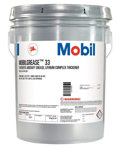گریس صابون لیتیم کمپلکس فروش گریس لیتیم کمپلکس هوایی موبیل 33 | گریس Mobilgrease 33