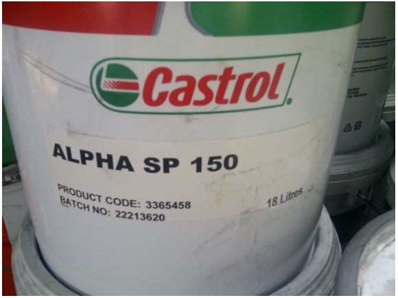 روغن دنده صنعتی فروش روغن دنده صنعتی کاسترول آلفا اس پی 150 | روغن Castrol Alpha SP 150