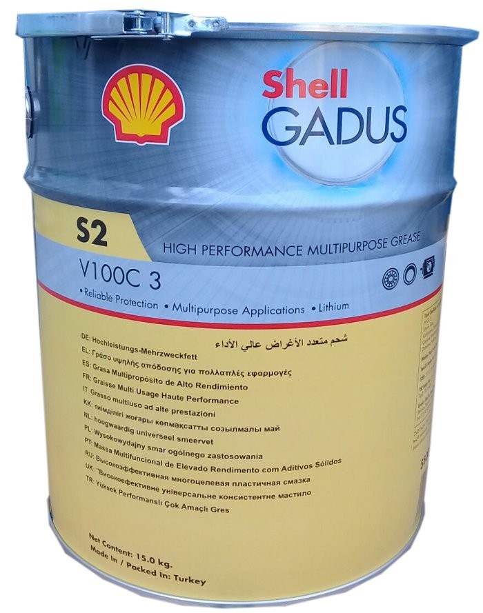 فروش گریس لیتیوم نسوز شل گدوس اس2 وی100سی 3 | گریس Shell Gadus S2 V100C 3 گریس صابون لیتیم | گریس لیتیمی فروش گریس لیتیوم نسوز شل گدوس اس2 وی100سی 3 | گریس Shell Gadus S2 V100C 3