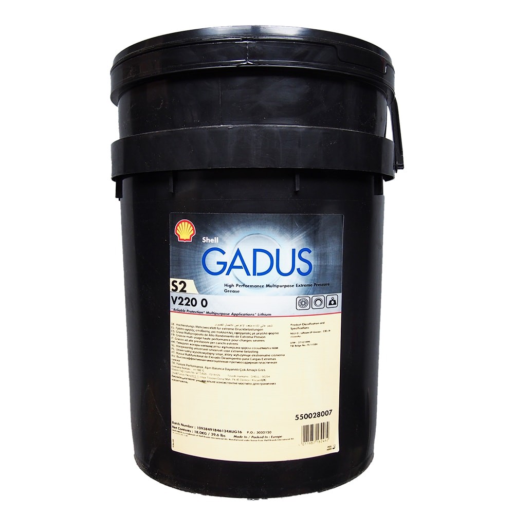 گریس صابون لیتیم | گریس لیتیمی فروش گریس لیتیوم شل گدوس اس2 وی220 0 | گریس Shell Gadus S2 V220 0