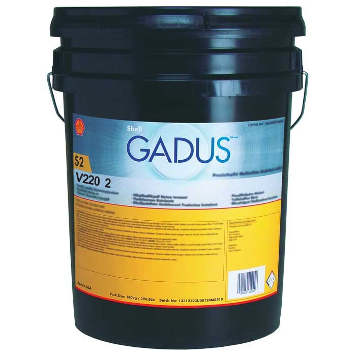 گریس صابون لیتیم | گریس لیتیمی فروش گریس لیتیوم شل گدوس اس2 وی220 2 | گریس Shell Gadus S2 V220 2