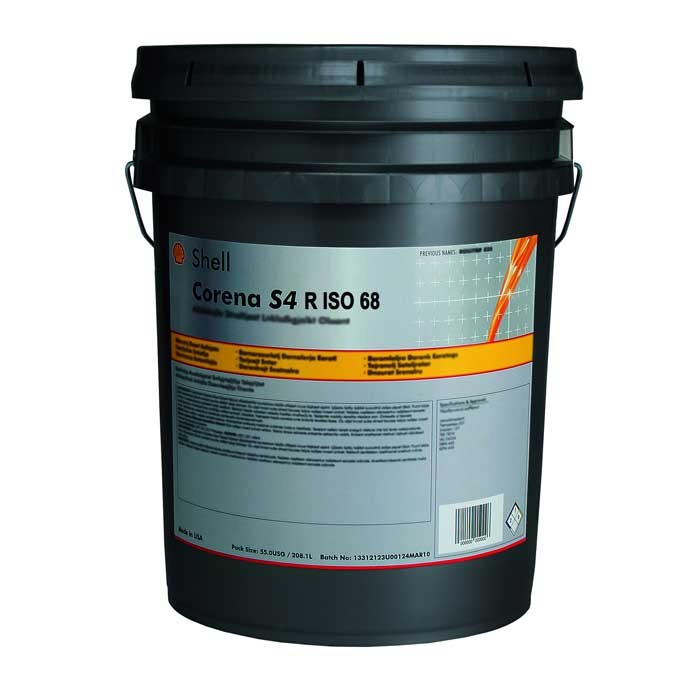روغن کمپرسور هوا فروش روغن کمپرسور هوا شل کرونا اس4 آر 68 | روغن Shell Corena S4 R 68