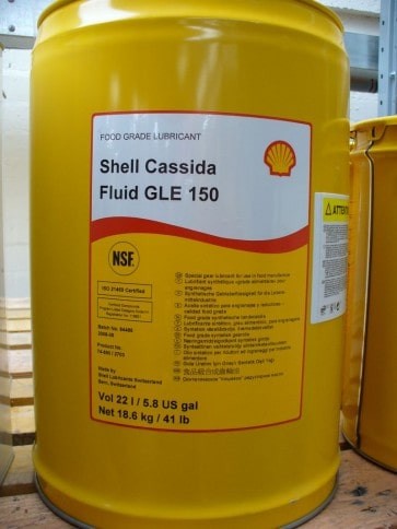 فروش روغن دنده صنایع غذایی شل کاسیدا فلوئید جی ال ای 150 | روغن Shell Cassida Fluid GLE 150 روغن صنایع غذایی | روغن فود گرید فروش روغن دنده صنایع غذایی شل کاسیدا فلوئید جی ال ای 150 | روغن Shell Cassida Fluid GLE 150